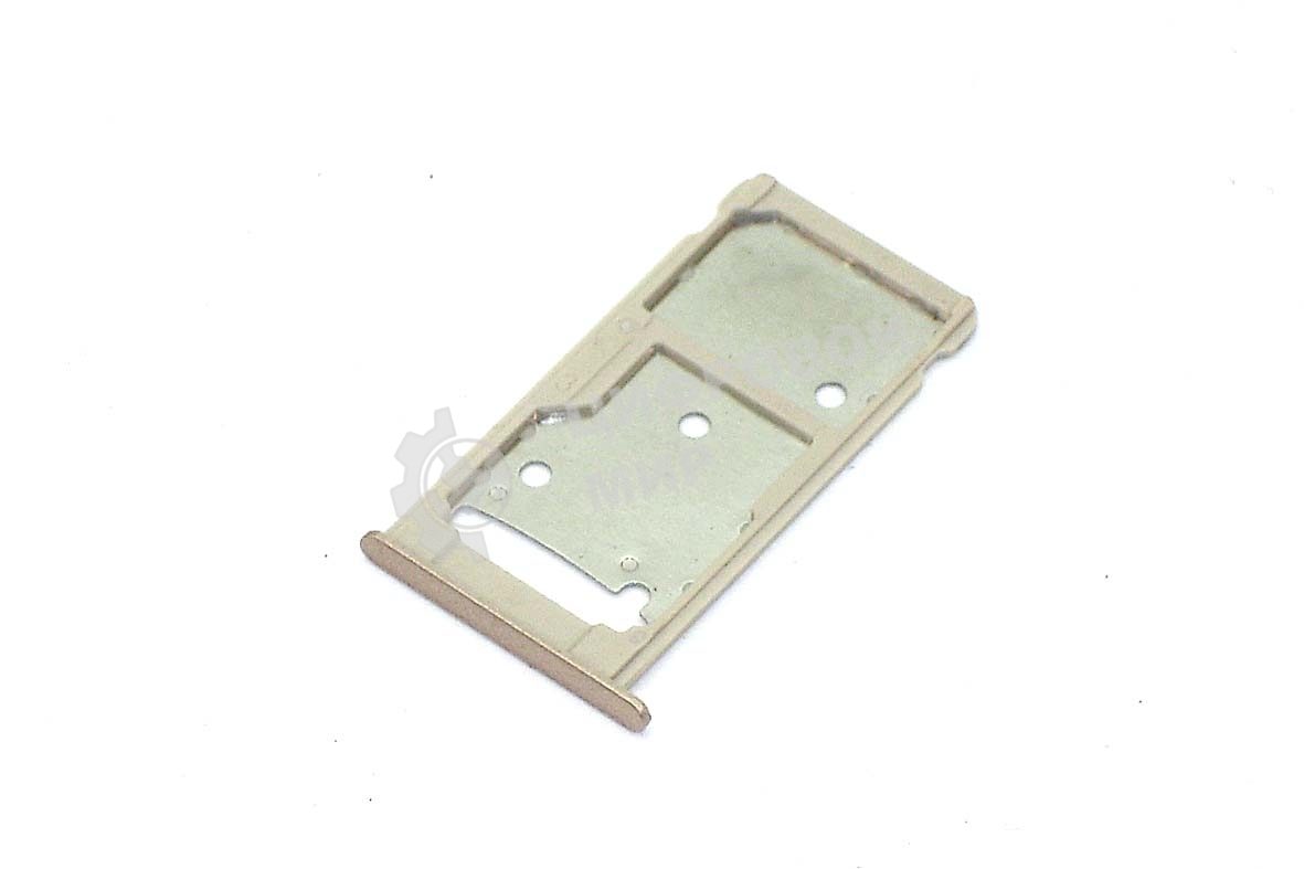 Лоток для SIM-карты Huawei Y7 Prime 2017 золотой