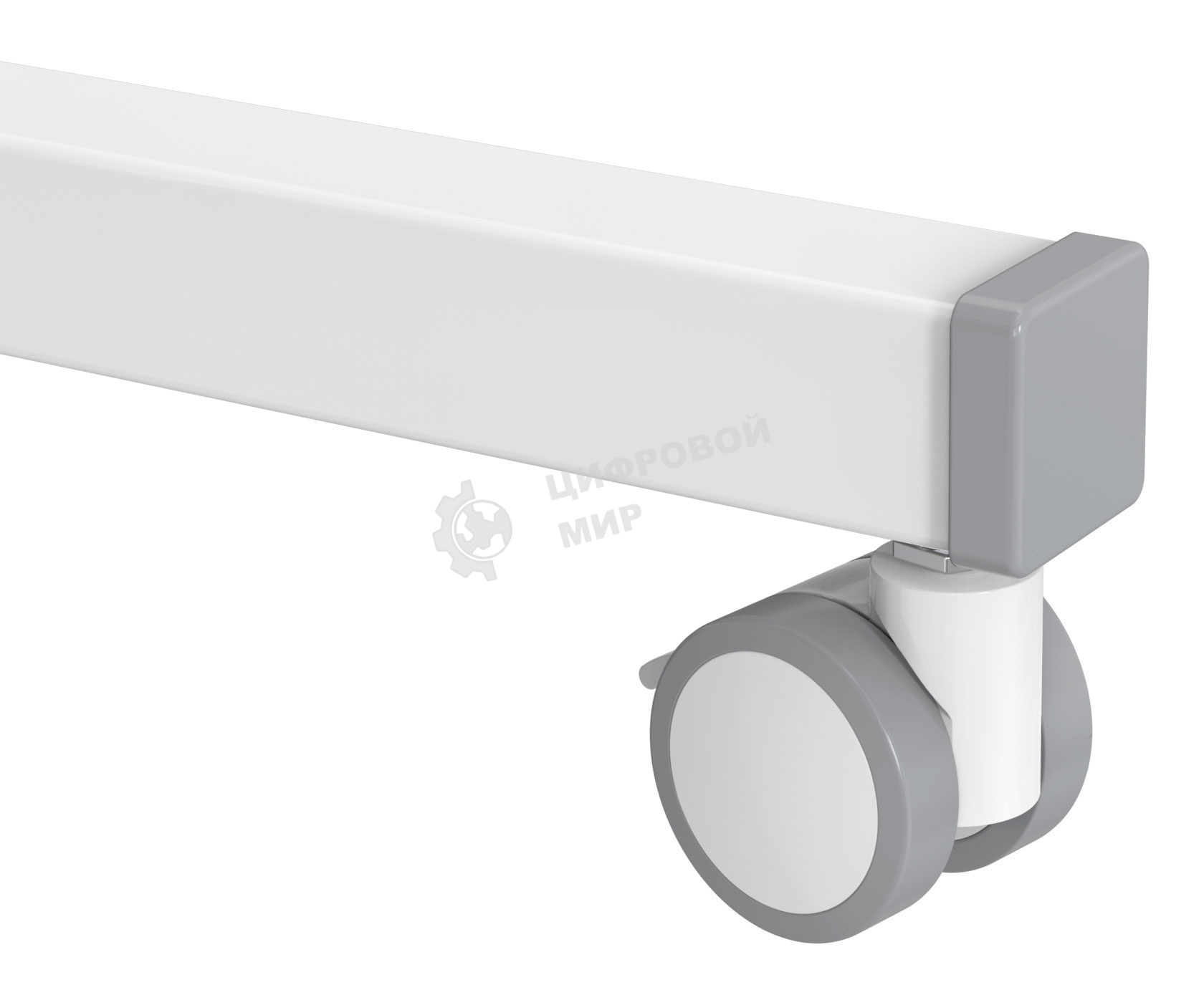 Стол для ноутбука Cactus VM-FDE103 столешница МДФ серый 91.5x56x123см (CS-FDE103WGY)