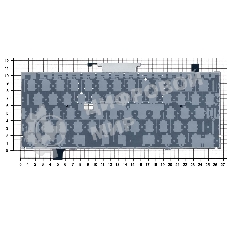 Подложка для клавиатуры Apple MacBook Pro Retina 13