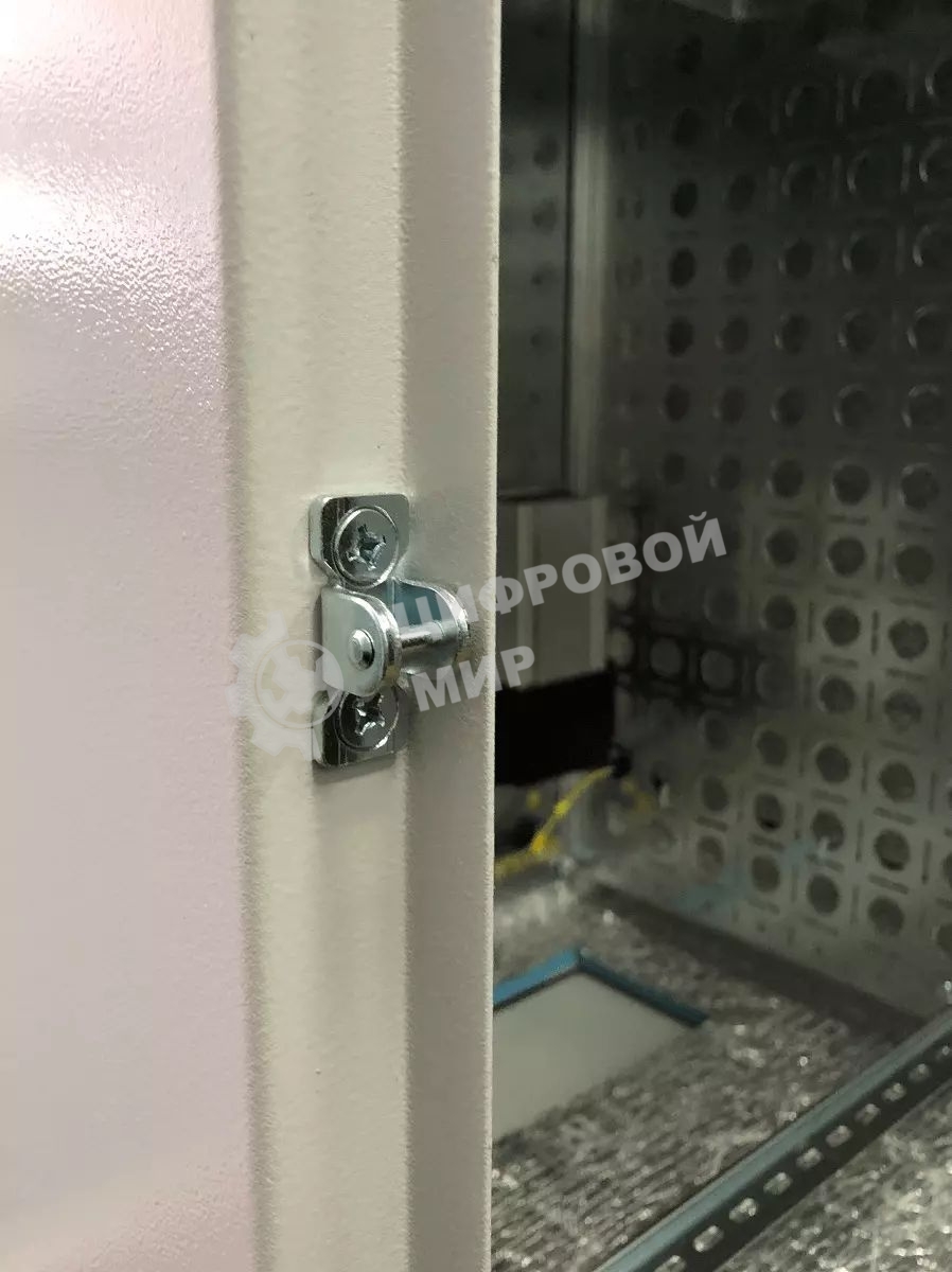 Шкаф уличный всепогодный укомплектованный настенный ЦМО ШТВ-Н, IP65, 18U, корпус: сталь, 900х600х530 мм (ВхШхГ), серый