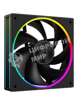 Вентилятор для корпуса ID-Cooling AF-127-ARGb-K черный, 120 мм, 2000 об/мин, 29.9 дБ, 4 pin