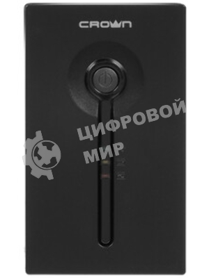 Источник бесперебойного питания Crown CMU-SP800EURO USB/800 ВА\480 Вт/1 х IEC 320 C13 (компьютерная), 3 х CEE 7 (евророзетка)