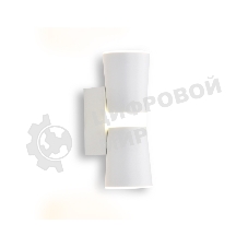 Настенный светодиодный светильник с акрилом Ambrella light FW195 WH/S белый/песок LED 3000K 12W 70*200*100