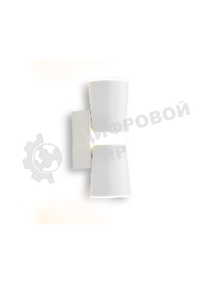 Настенный светодиодный светильник с акрилом Ambrella light FW195 WH/S белый/песок LED 3000K 12W 70*200*100