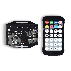 Контроллер GS11351 RGB 24A 12V 288W/ 24V 576W (ПДУ Радио 2.4G CR2025)