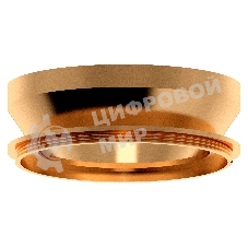 Насадка для корпуса светильника N8909 PYG золото желтое полированное D85*H30mm Out25mm GX53