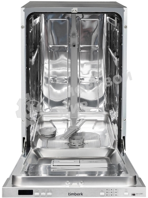 Посудомоечная машина Timberk Set&Dry T-DW45BI103 серебристый (узкая)