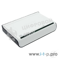 Коммутатор настольный неуправляемый Tenda S108 (mini), 8 портов Ethernet 10/100 Мбит/сек, пластиковый корпус