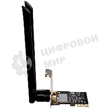 Сетевой адаптер WiFi D-Link DWA-582/RU/10/B1A DWA-582 PCI Express (ант.внеш.съем) 2ант.  (упаковка 10 шт)