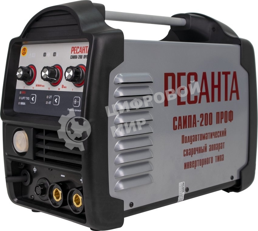 Сварочный полуавтомат Ресанта САИПА-200ПРОФ (MIG/MAG)