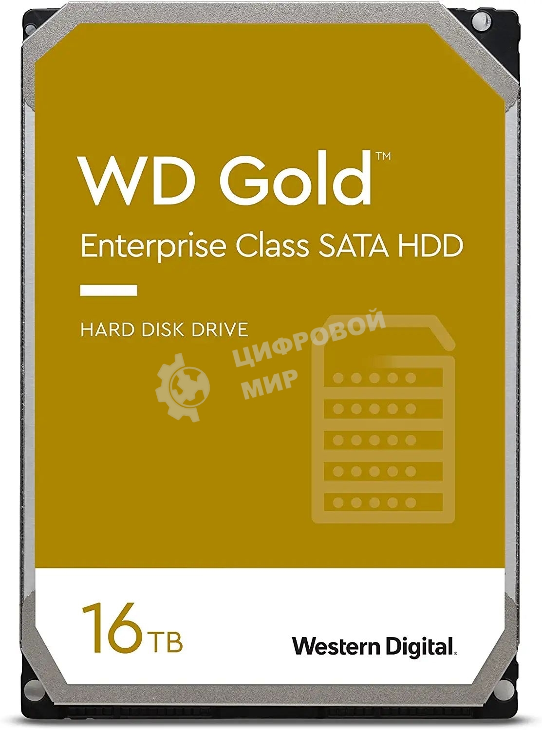 Жесткий диск Western Digital SATA 16Tb 7200RPM 6Gb/S 512MB GOLD WD161KRYZ