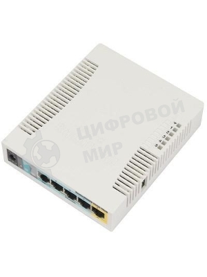 Роутер беспроводной MikroTik RB951UI-2HND N300 10/100BASE-TX белый