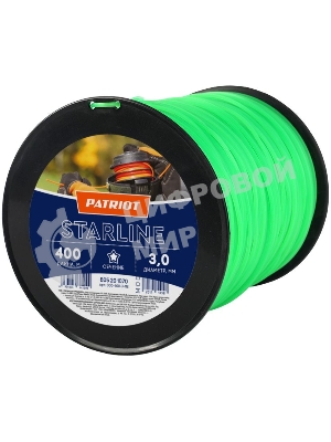 Леска Starline D 3,0 мм L 400 м (звезда, зеленая) 300-400-3