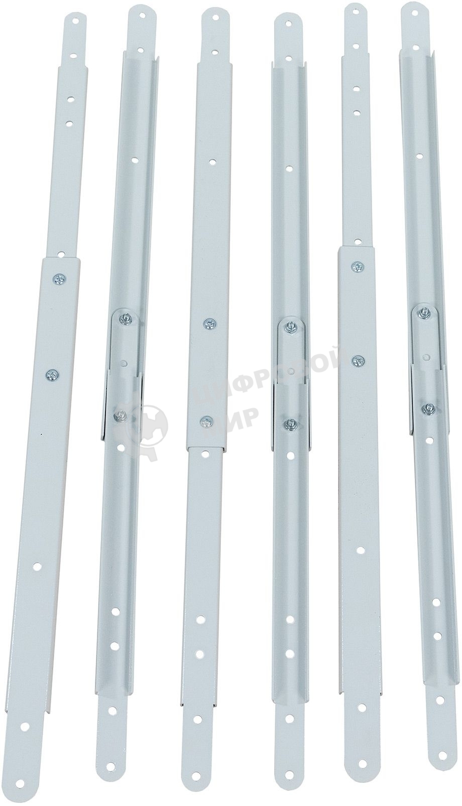 Стойка двухрамная NTSS NTSS-2POR42U/600-1000 42U 550ммx1000мм 600кг серый