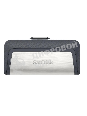 Флешка USB Sandisk 64Gb Ultra Dual SDDDC2-064G-G46 USB 3.0 серый/узор
