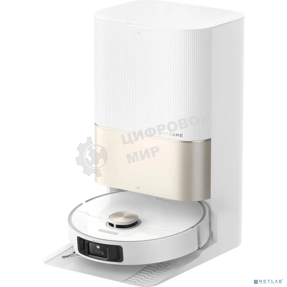 Робот-пылесос DREAME X40 Ultra Complete, 200Вт, белый/золотистый