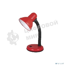 Светильник UF-301 С04 настол. 230В 60Вт красн. Ultraflash 12358