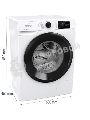 Стиральная машина Gorenje WPNEI82SBSWIFI/C белая, загрузка фронтальная 8кг, 1200 об/мин., класс: A+++