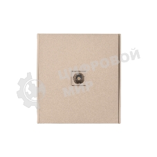 Розетка KRANZ STRONG TV с/у шелк