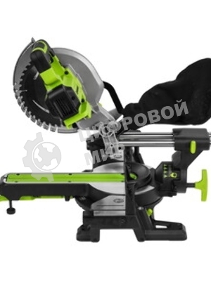 Торцовочная пила Greenworks GD24MS216 24V, бесщеточная, с протяжкой, без АКБ и ЗУ [1501707]