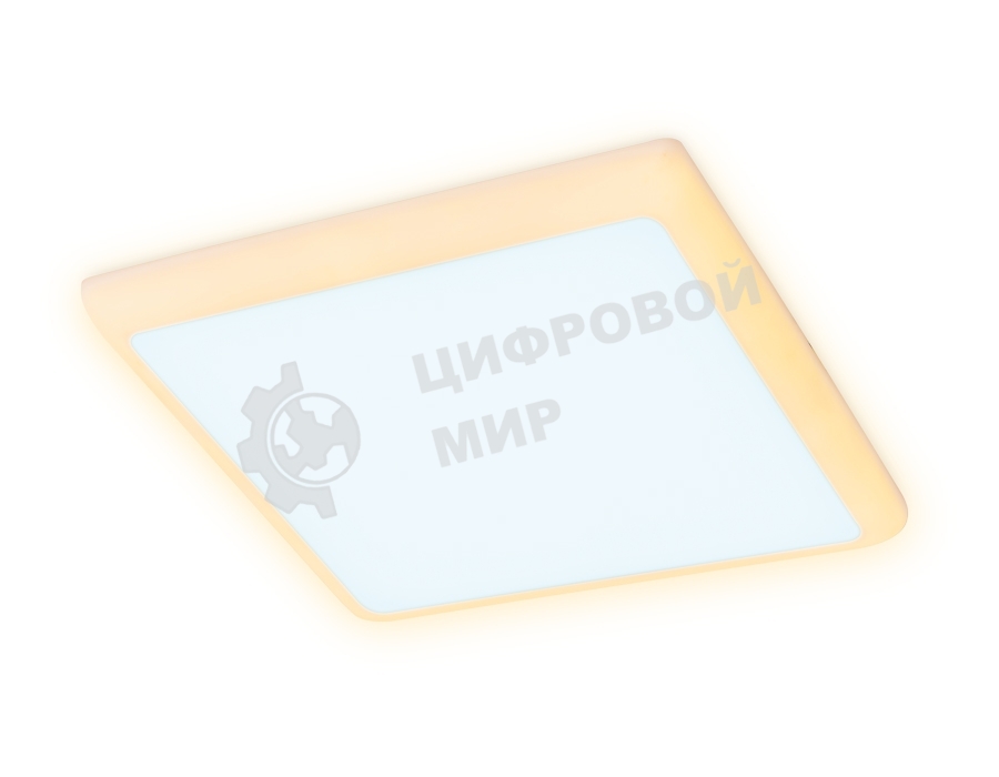 Встраиваемый cветодиодный светильник Ambrella light DCR333 10W+4W 6400K/3000K 85-265V 120*120*32 (A105*105)