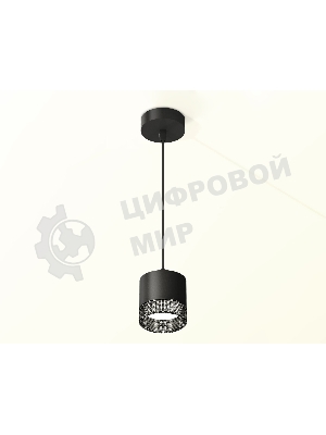 Светильник Ambrella Light XP8111041 SBK/BK черный песок/тонированный GX53 (A2333, C8111, N8484)