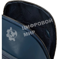 Рюкзак слинг мужской Piquadro Victor CA7174W143/BLU синий натур.кожа