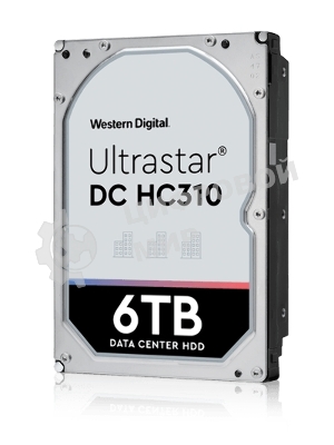 Жесткий диск Western Digital HGST SAS 3.0 6Tb 0B36047 HUS726T6TAL5204 Ultrastar 7K6 (7200rpm) 256Mb 3.5