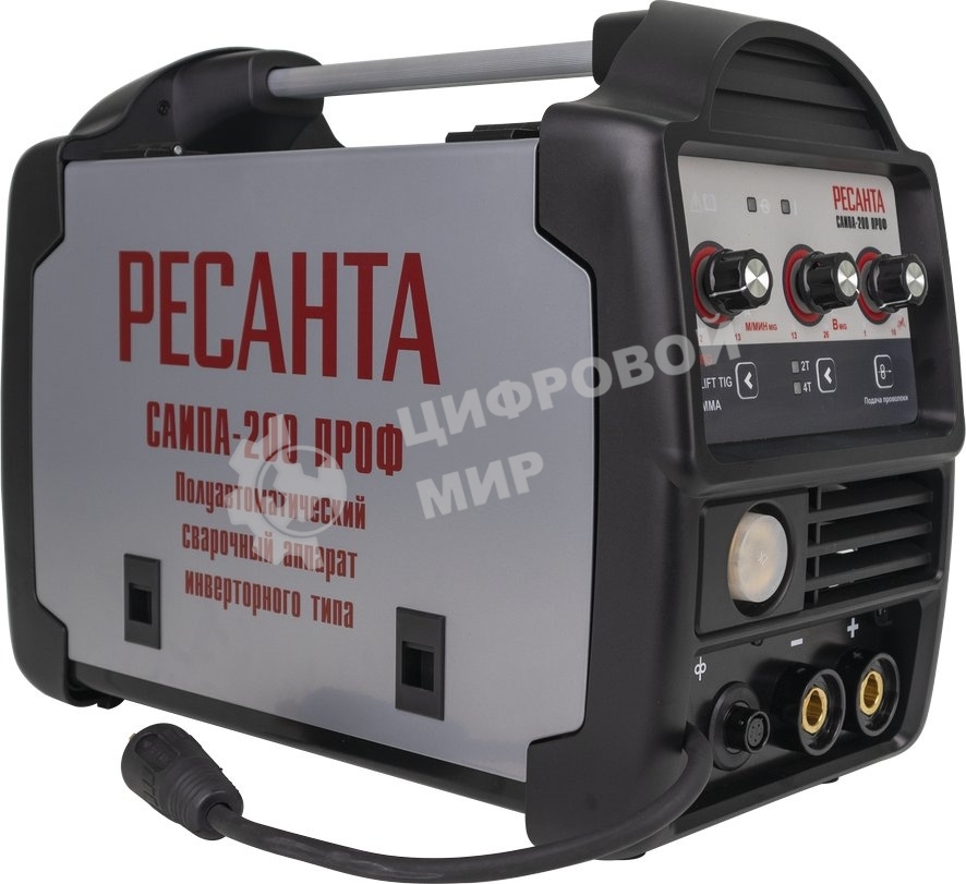 Сварочный полуавтомат Ресанта САИПА-200ПРОФ (MIG/MAG)