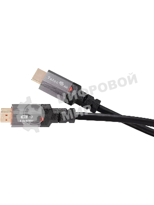 Кабель Telecom TCG365-1M HDMI 19M/M,ver. 2.1, 8K@60 Hz 1m метал разъемы, Telecom TCG365-1M