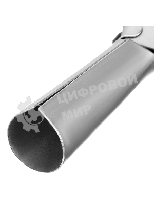 Грабли веерные стальные Сибртех 350 мм, 18 круглых зубьев, оцинкованные, без черенка