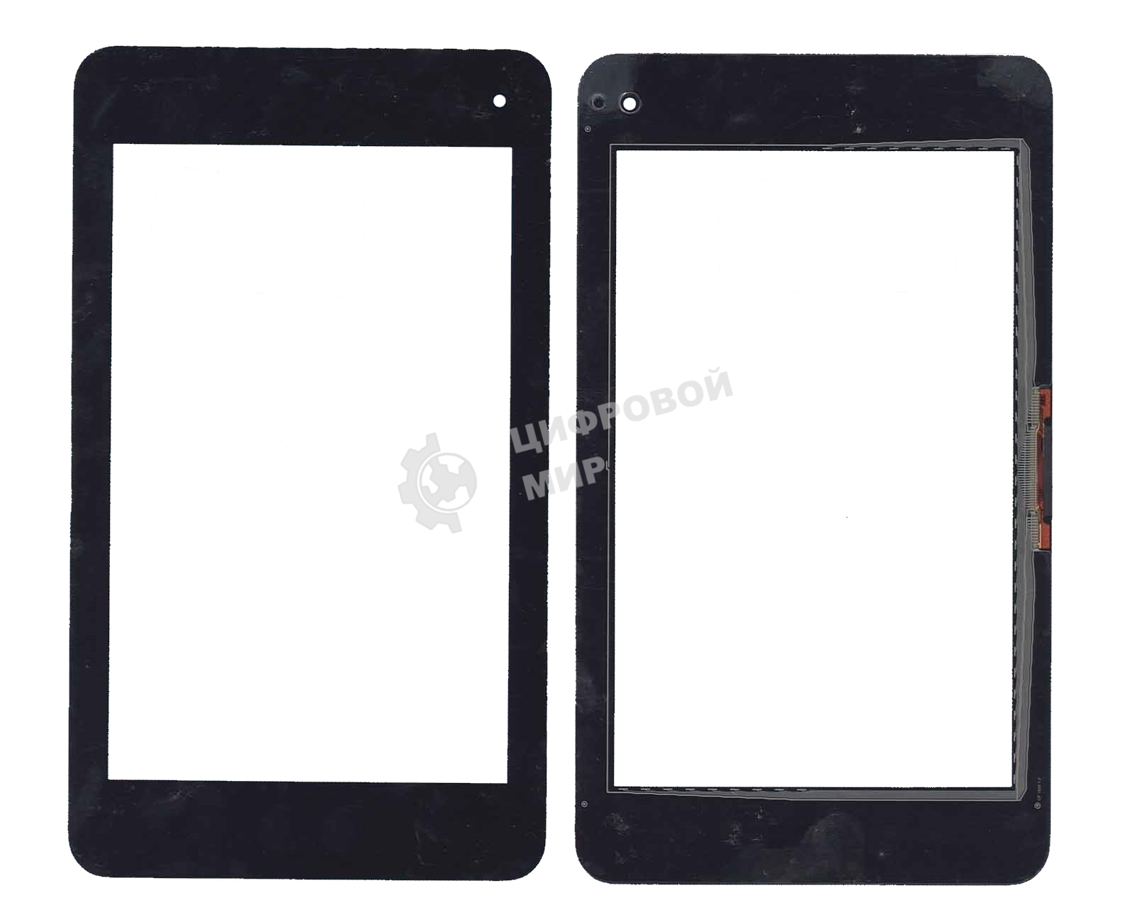 Сенсорное стекло (тачскрин) для Asus PadFone mini station, черное
