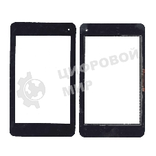 Сенсорное стекло (тачскрин) для Asus PadFone mini station, черное
