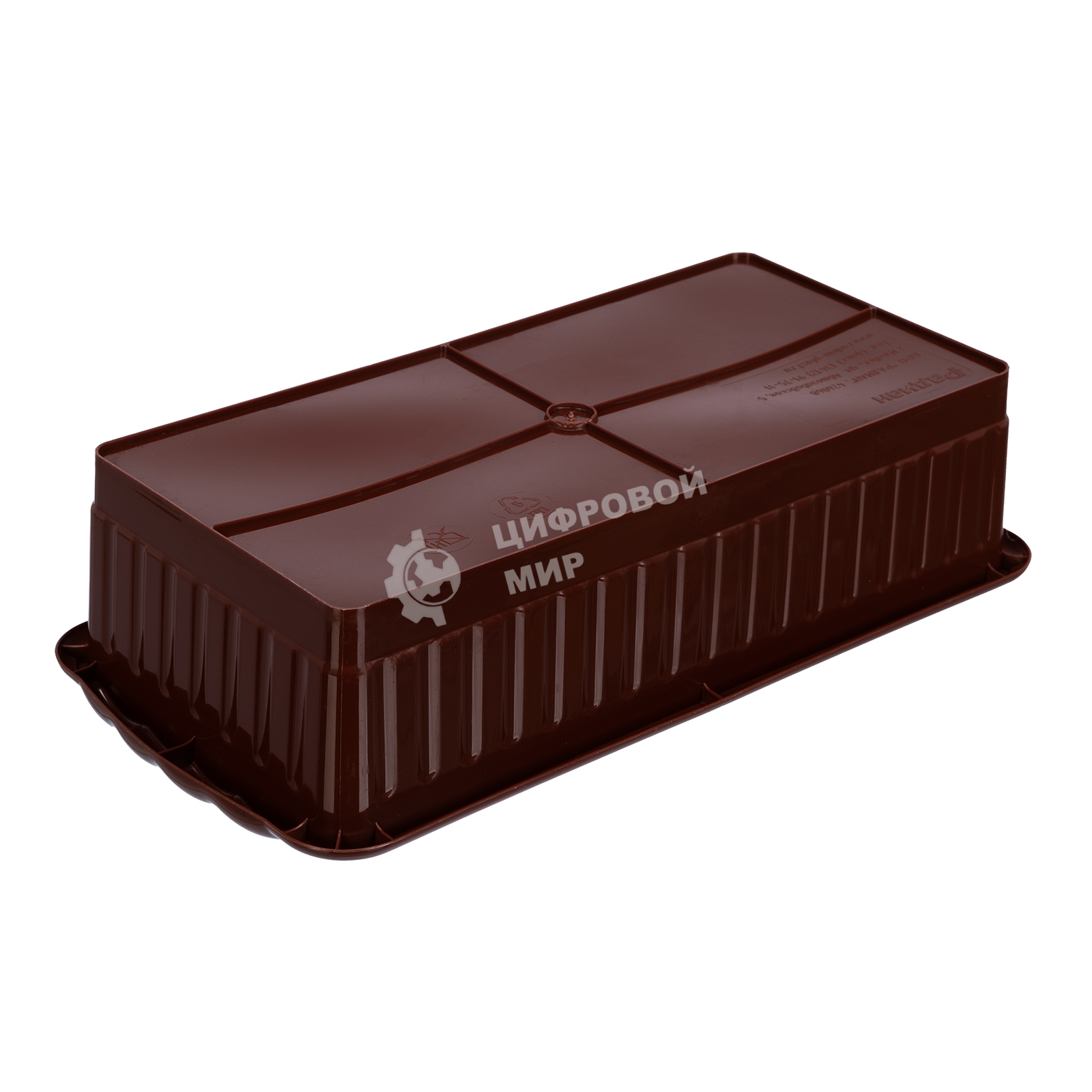 Набор для рассады Palisad поддон 322х166х82 мм, 8 горшочков по 250 мл с выдвижным дном