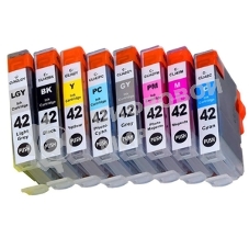 Набор струйных картриджей NVPrint для Canon CLI-42 (NV-6384B010) 8 цветов для Canon Pixma PRO-100, 100S