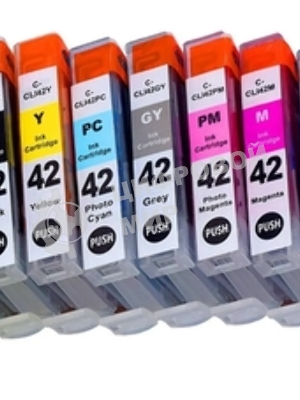 Набор струйных картриджей NVPrint для Canon CLI-42 (NV-6384B010) 8 цветов для Canon Pixma PRO-100, 100S