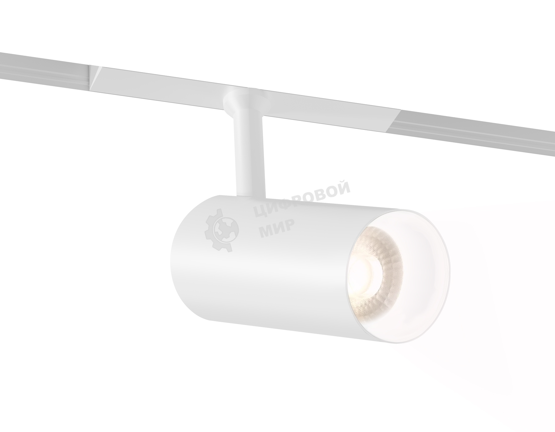 Трековый акцентный светильник Ambrella light GL4410 WH белый IP20 10W 3CCT 3000-6000K SMART 48V 24° D45*100