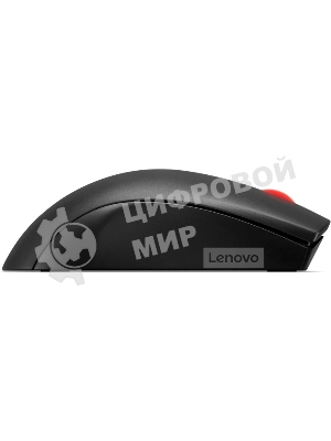 Мышь беспроводная Lenovo 150 черный, 1000 dpi, радиоканал, USB, кнопки - 3