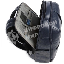 Рюкзак Piquadro Russel CA6766W137/BLU синий кожа