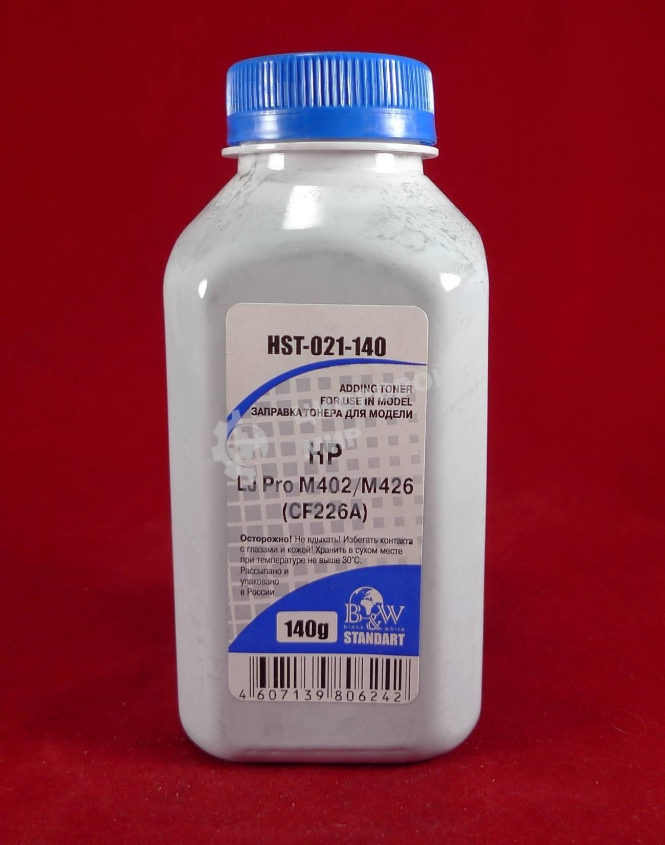Тонер HP LJ Pro M402/M426 (CF226A) (фл. 140г) B&W Standart фас. Россия