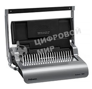 Переплетчик Fellowes Quasar+ (FS-56277) A4/перф.22л.сшив/макс.500л./пластик.пруж. (6-51мм)