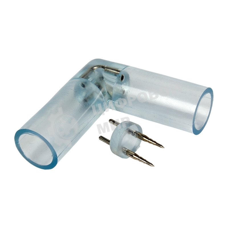 Коннектор L для двухжильного дюралайта Neon-night ∅13мм (цена за 1 шт.)