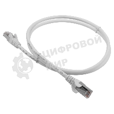 Патч-корд Lanmaster LSZH FTP кат.5e, 1.0 м, белый