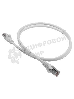 Патч-корд Lanmaster LSZH FTP кат.5e, 1.0 м, белый