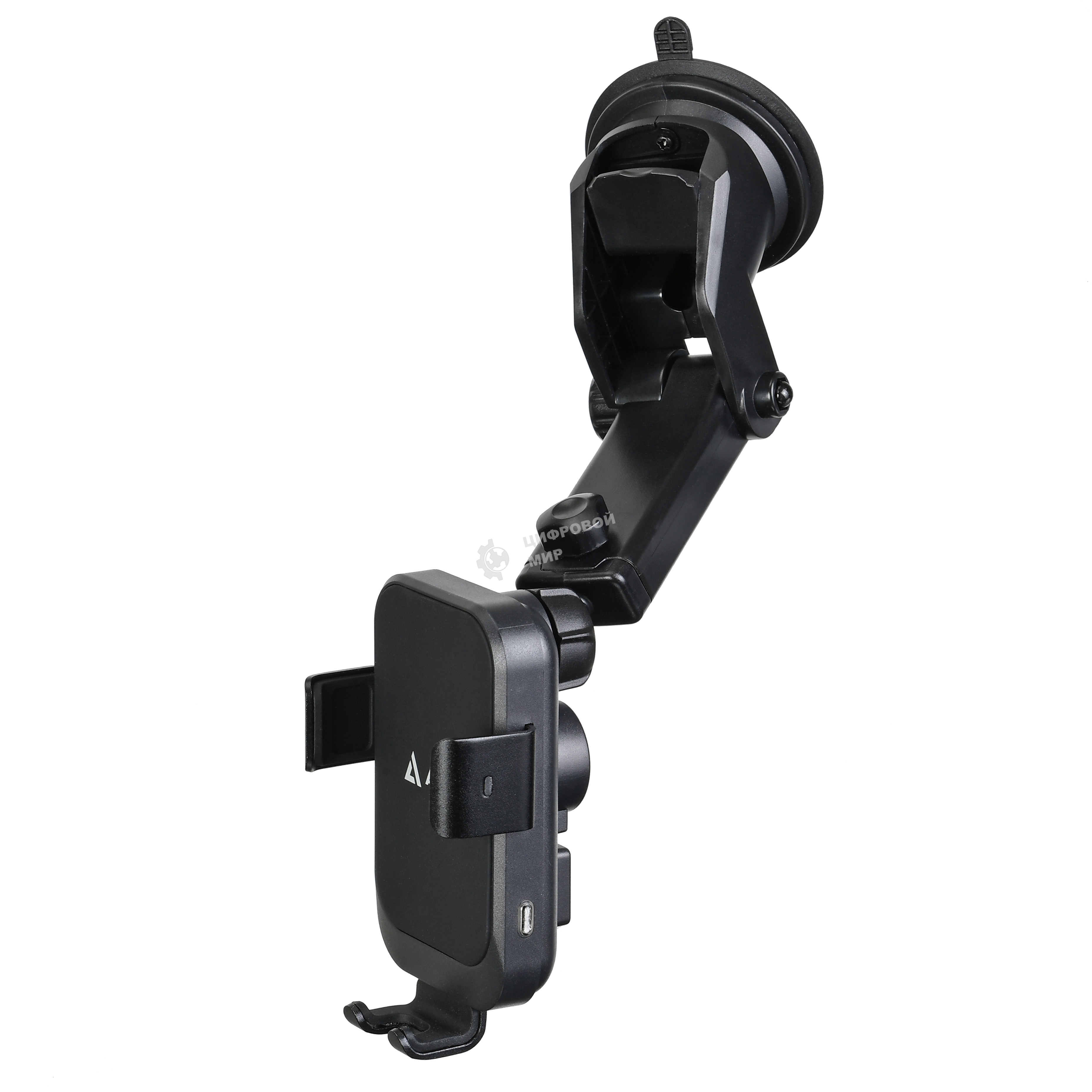 Автомобильная беспроводная зарядка-держатель с QC ACD 15Вт, 5В/2А~12В/1,5А RTL