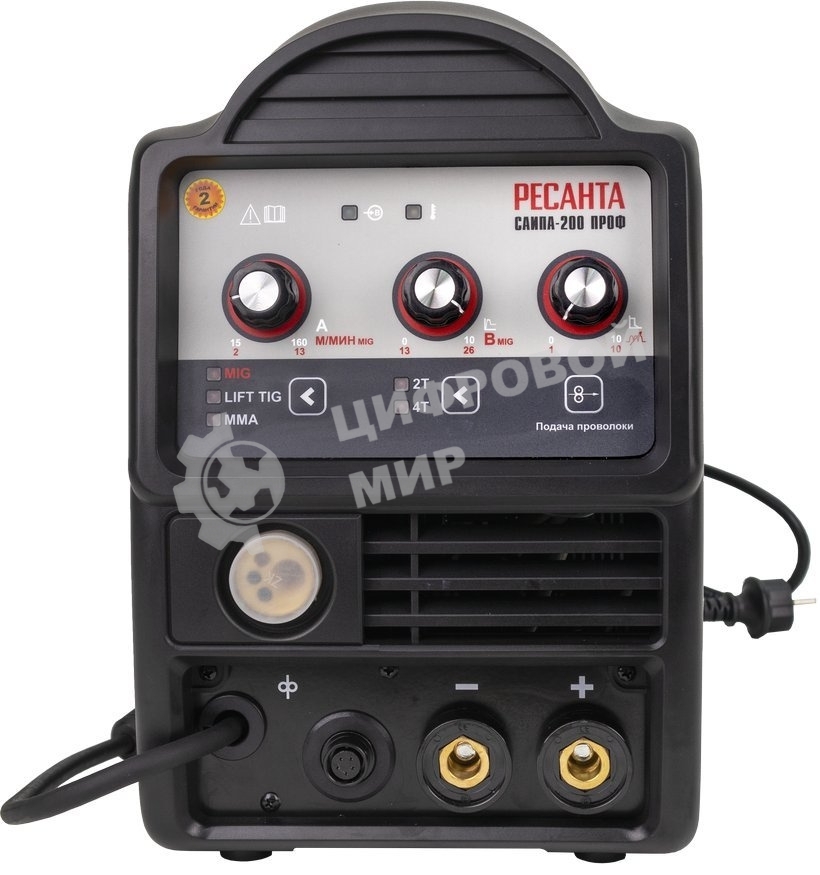 Сварочный полуавтомат Ресанта САИПА-200ПРОФ (MIG/MAG)