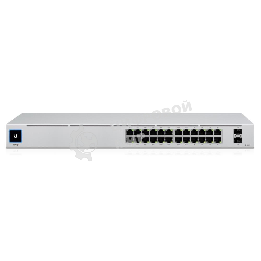 Коммутатор Ubiquiti USW-24-POE 24PORT 1000M 2SFP POE