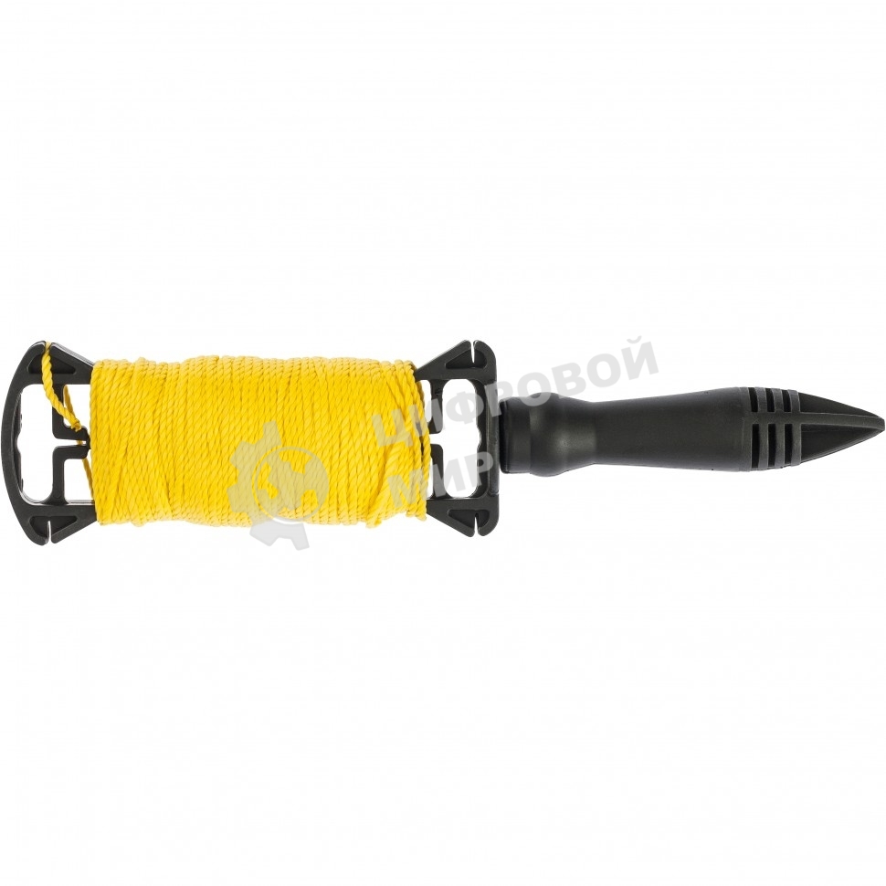 Шнур Matrix нейлоновый разметочный на катушке c ручкой D1,5 мм 50 м