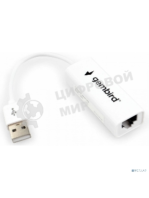 Сетевой адаптер Ethernet Gembird NIC-U4 USB 2.0 - Fast Ethernet adapter