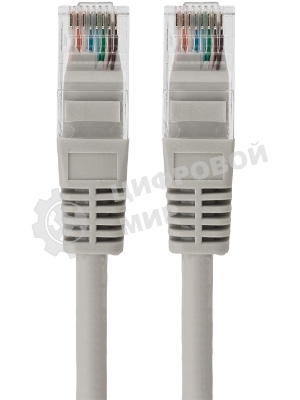 Пaтч-корд U/UTP Rexant, cat.5e, RJ45-RJ45, неэкранированный, LSZH серый, 3м